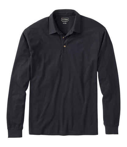 Men's Carefree Unshrinkable Polo, Long-Sleeve, Without Pocket | L.L.Bean near me - US 7727