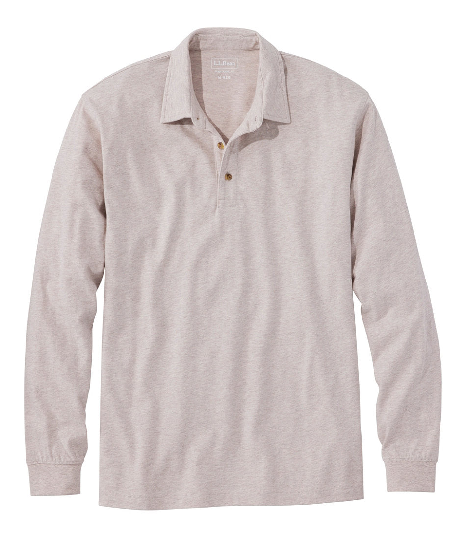 Men's Carefree Unshrinkable Polo, Long-Sleeve, Without Pocket | L.L.Bean near me - US 7727