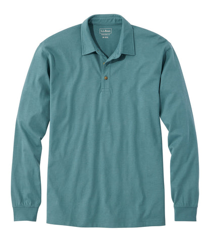 Men's Carefree Unshrinkable Polo, Long-Sleeve, Without Pocket | L.L.Bean near me - US 7727