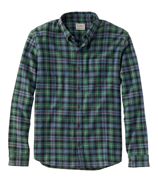 Men's Sunwashed Twill Shirt, Slightly Fitted Untucked Fit | L.L.Bean discount