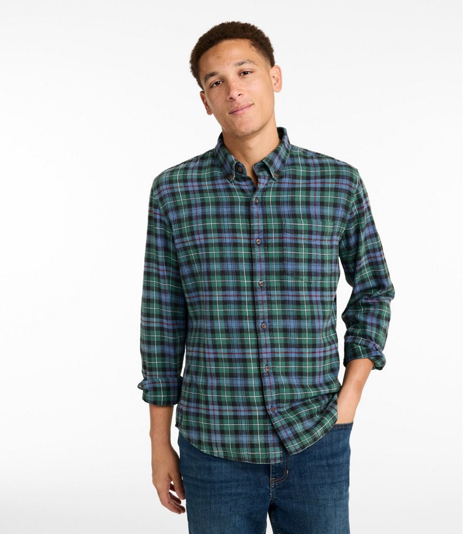 Men's Sunwashed Twill Shirt, Slightly Fitted Untucked Fit | L.L.Bean discount