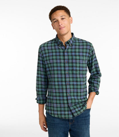 Men's Sunwashed Twill Shirt, Slightly Fitted Untucked Fit | L.L.Bean discount