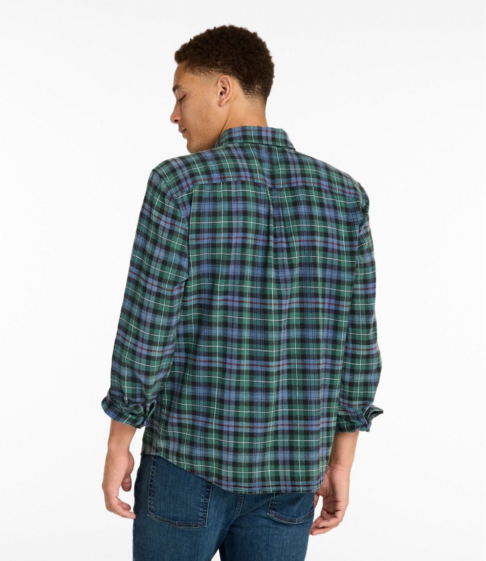 Men's Sunwashed Twill Shirt, Slightly Fitted Untucked Fit | L.L.Bean discount