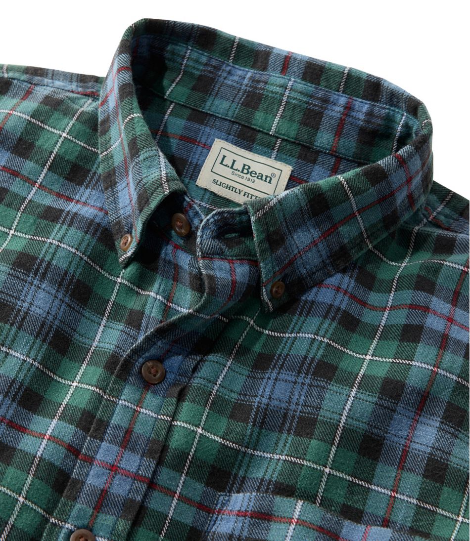 Men's Sunwashed Twill Shirt, Slightly Fitted Untucked Fit | L.L.Bean discount