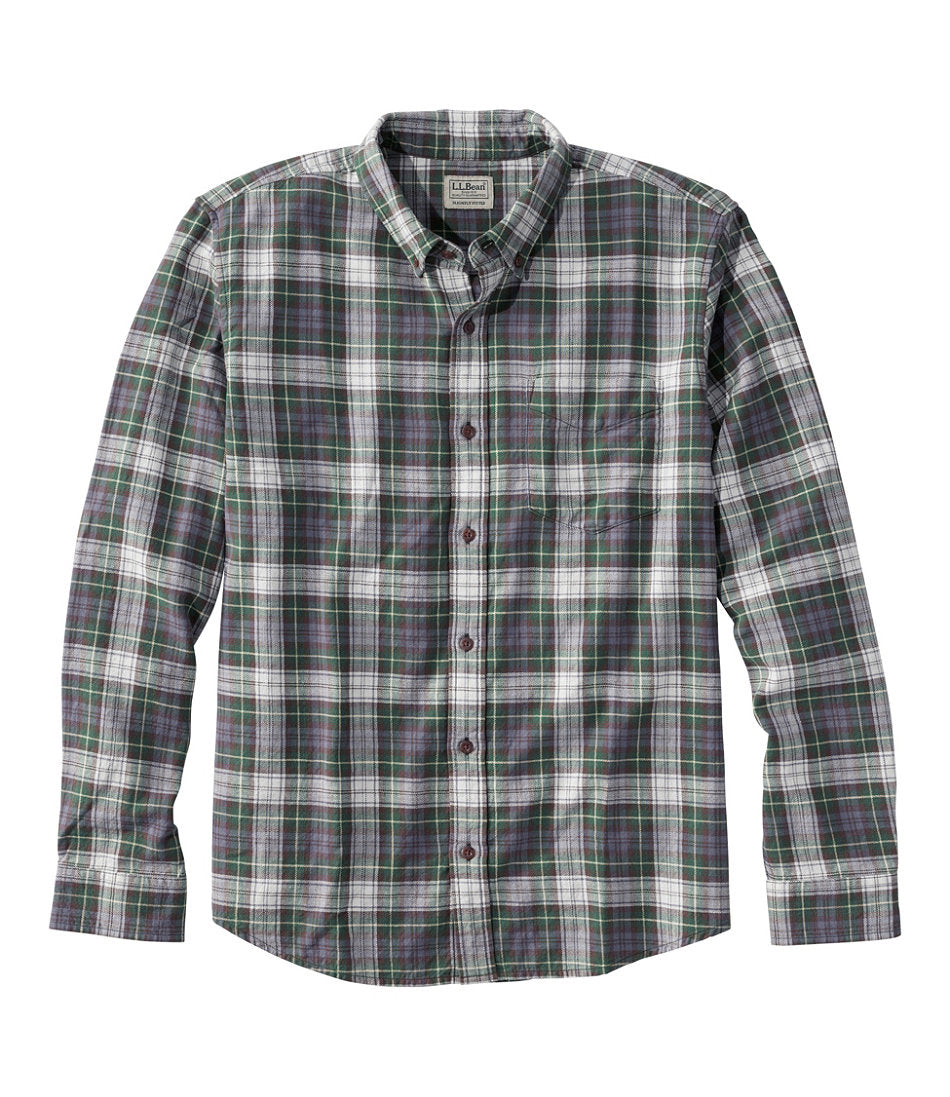 Men's Sunwashed Twill Shirt, Slightly Fitted Untucked Fit | L.L.Bean discount - US 8389