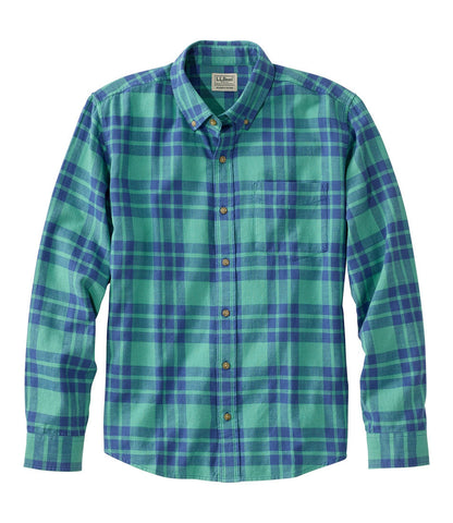 Men's Sunwashed Twill Shirt, Slightly Fitted Untucked Fit | L.L.Bean discount - US 8389
