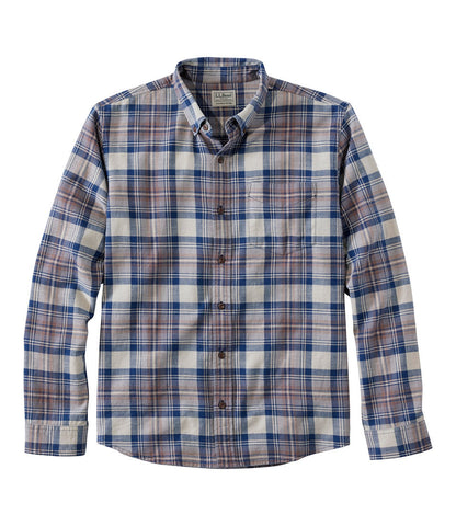Men's Sunwashed Twill Shirt, Slightly Fitted Untucked Fit | L.L.Bean discount - US 8389