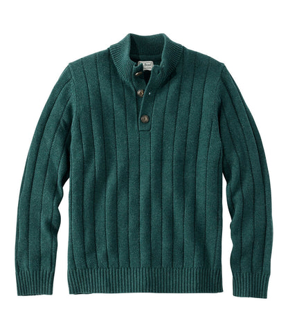Men's Riverton Wool/Cotton Sweater, Mockneck | L.L.Bean sale - US 3948