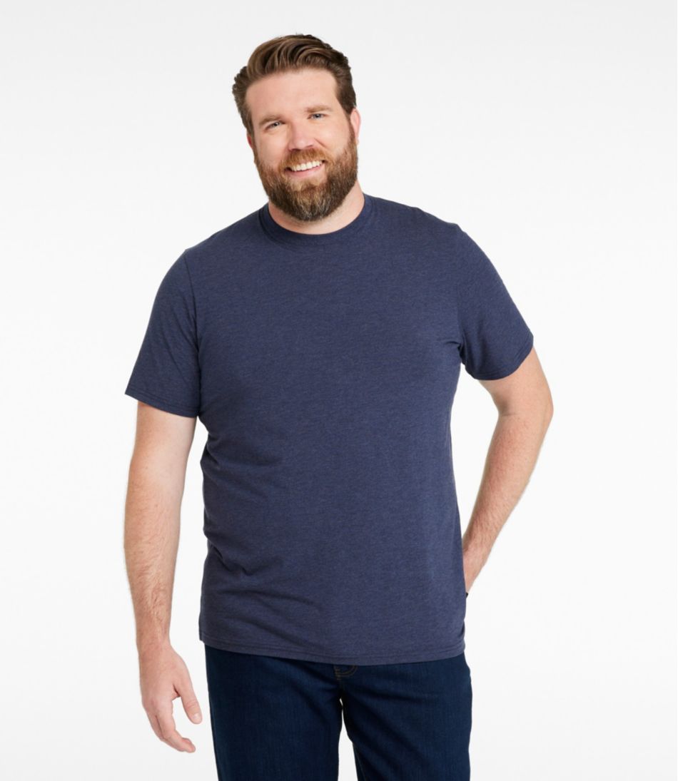 Men's Comfort Stretch Performance® Pima Tee, Short-Sleeve Without Pocket | L.L.Bean for sale