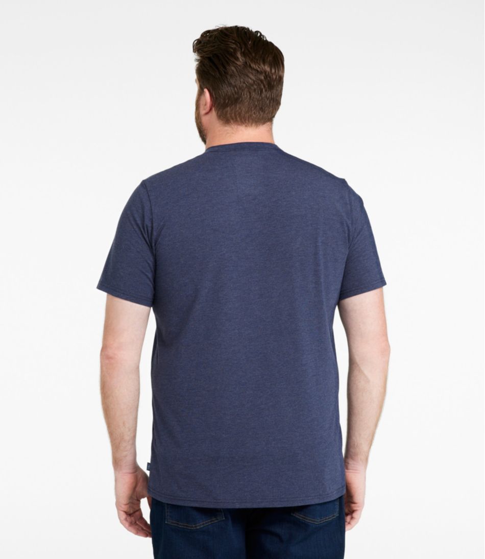 Men's Comfort Stretch Performance® Pima Tee, Short-Sleeve Without Pocket | L.L.Bean for sale