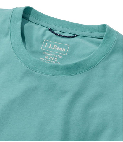 Men's Comfort Stretch Performance® Pima Tee, Short-Sleeve Without Pocket | L.L.Bean for sale