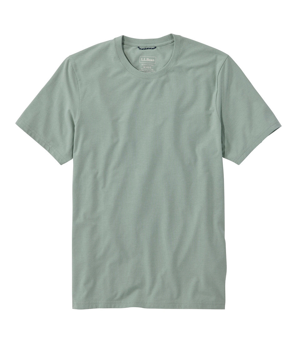 Men's Comfort Stretch Performance® Pima Tee, Short-Sleeve Without Pocket | L.L.Bean for sale - US 8348