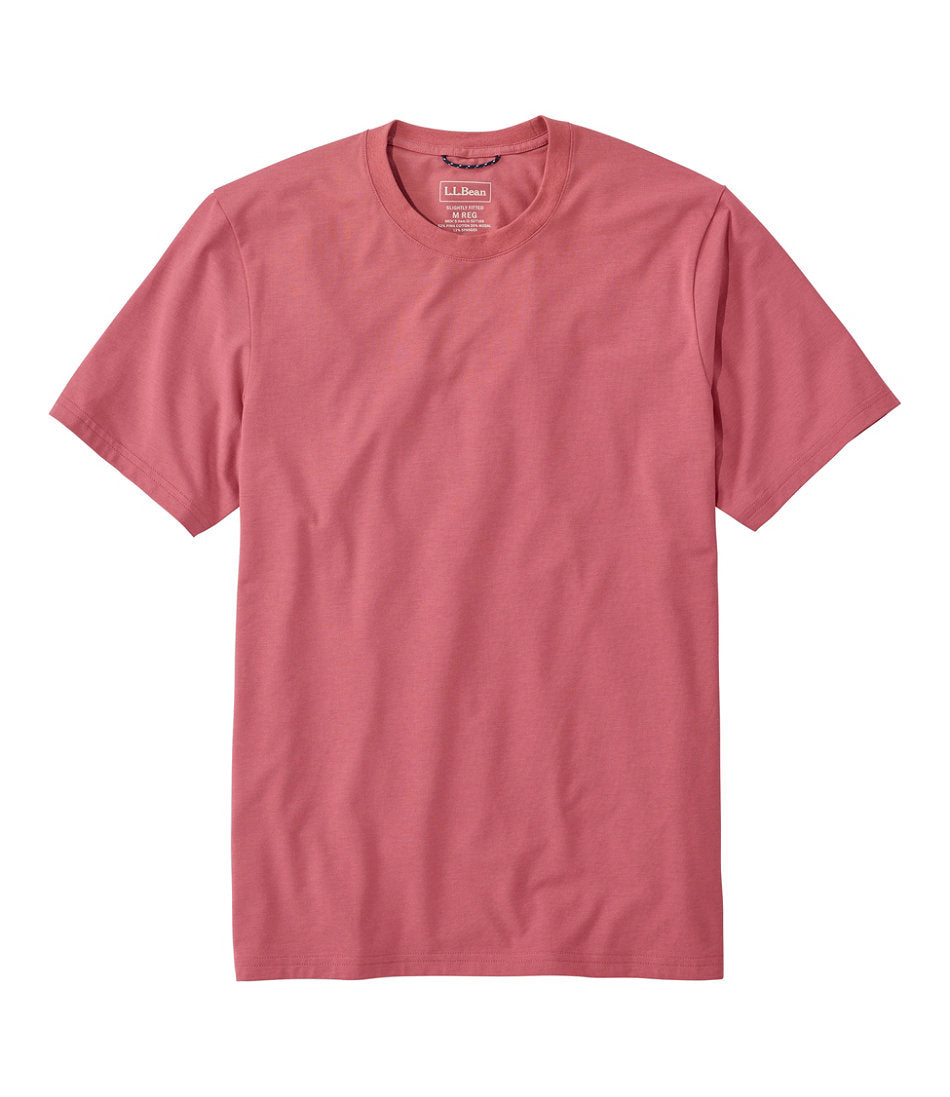 Men's Comfort Stretch Performance® Pima Tee, Short-Sleeve Without Pocket | L.L.Bean for sale - US 8348