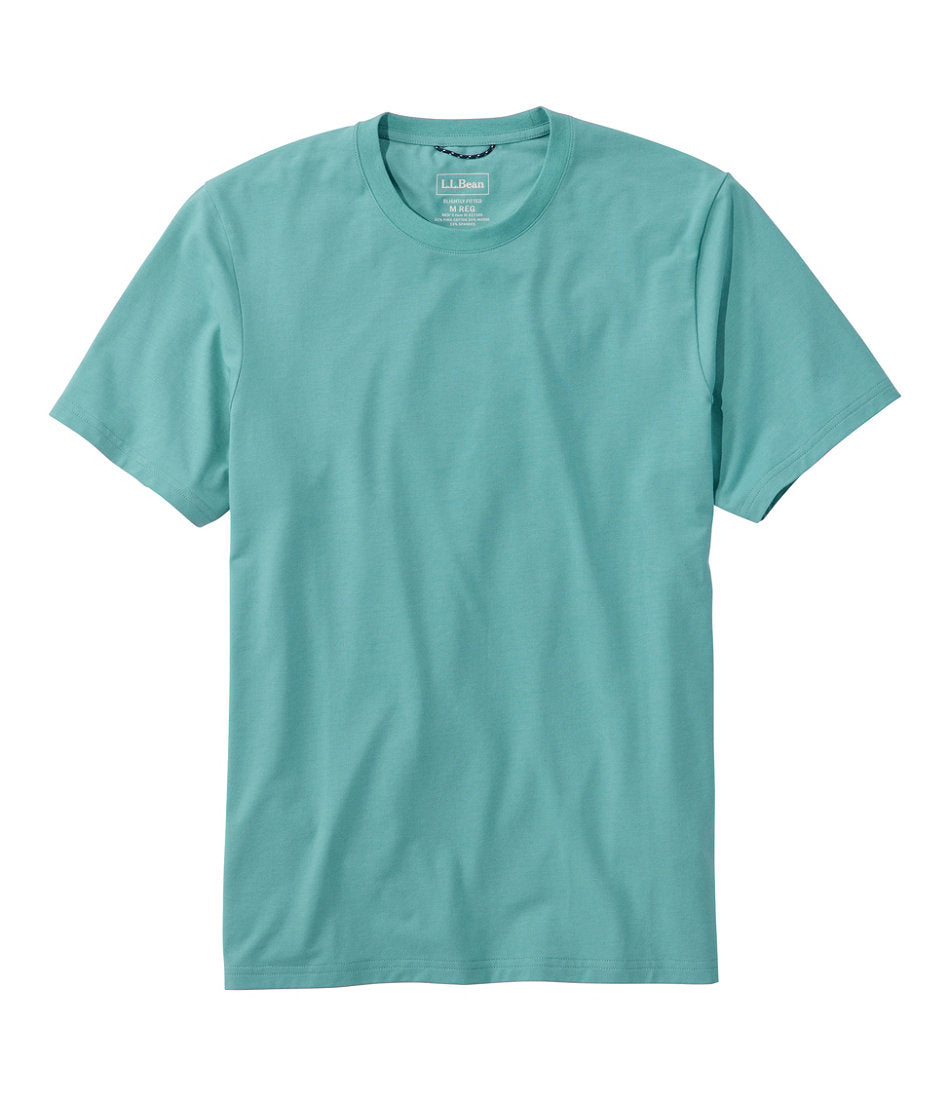 Men's Comfort Stretch Performance® Pima Tee, Short-Sleeve Without Pocket | L.L.Bean for sale - US 8348