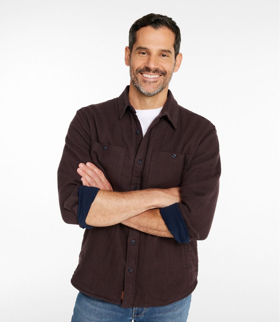 Men's 1912 Field Flannel Shirt, Lined, Slightly Fitted Untucked Fit | L.L.Bean on sale