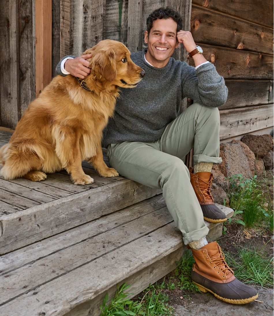 Men's Bean's Classic Ragg Wool Sweater, Rollneck | L.L.Bean outlet