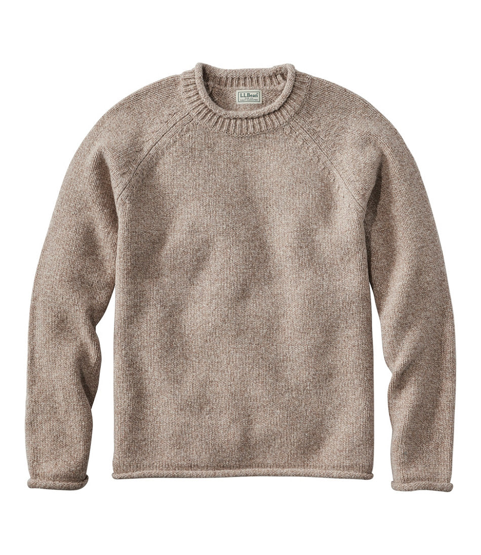 Men's Bean's Classic Ragg Wool Sweater, Rollneck | L.L.Bean outlet - US 3665