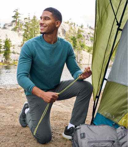Men's Mountainside Micro Waffle Crew | L.L.Bean discount
