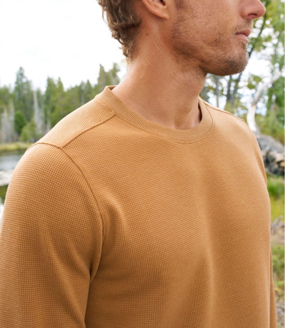 Men's Mountainside Micro Waffle Crew | L.L.Bean discount