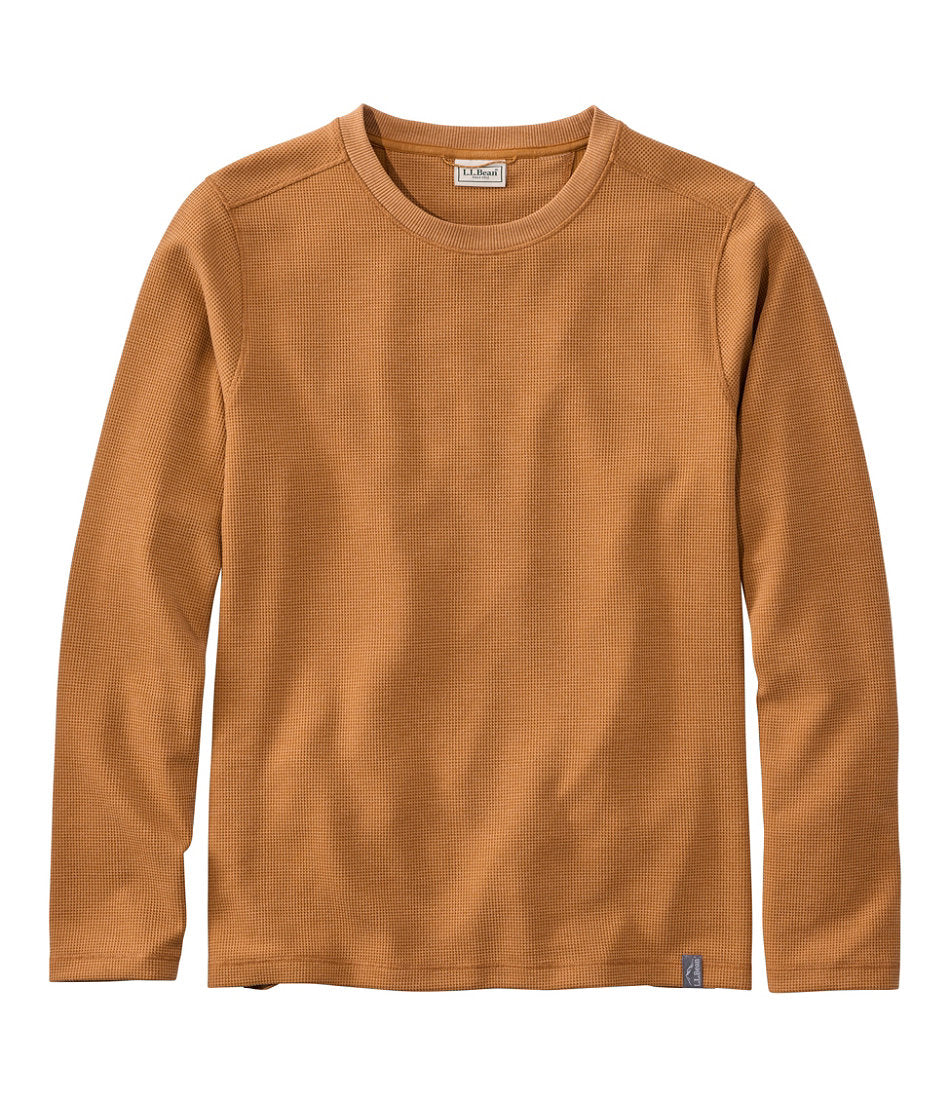 Men's Mountainside Micro Waffle Crew | L.L.Bean discount - US 2203