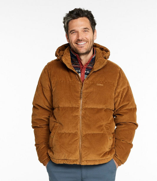 Men's Mountain Classic Down Jacket, Corduroy | L.L.Bean online