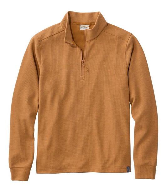 Men's Mountainside Micro Waffle, 1/4 Zip | L.L.Bean for sale