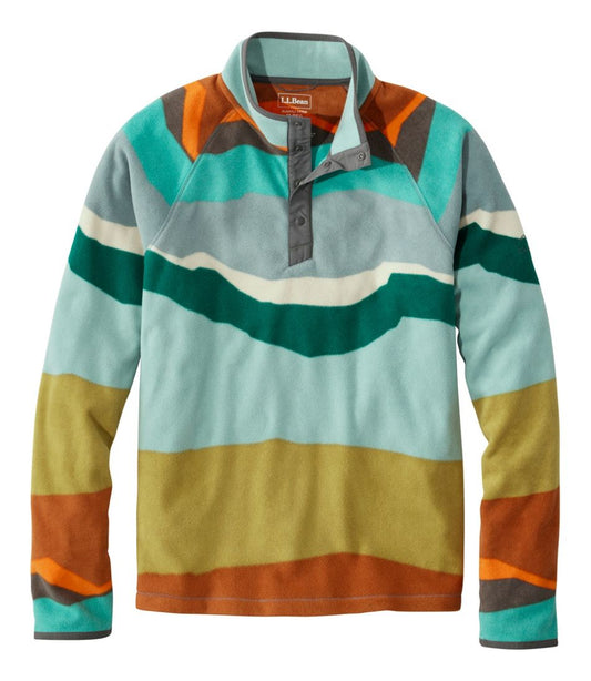 Men's All Season Access Fleece Pullover, Print | L.L.Bean discount