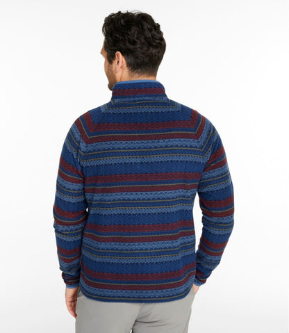 Men's All Season Access Fleece Pullover, Print | L.L.Bean discount