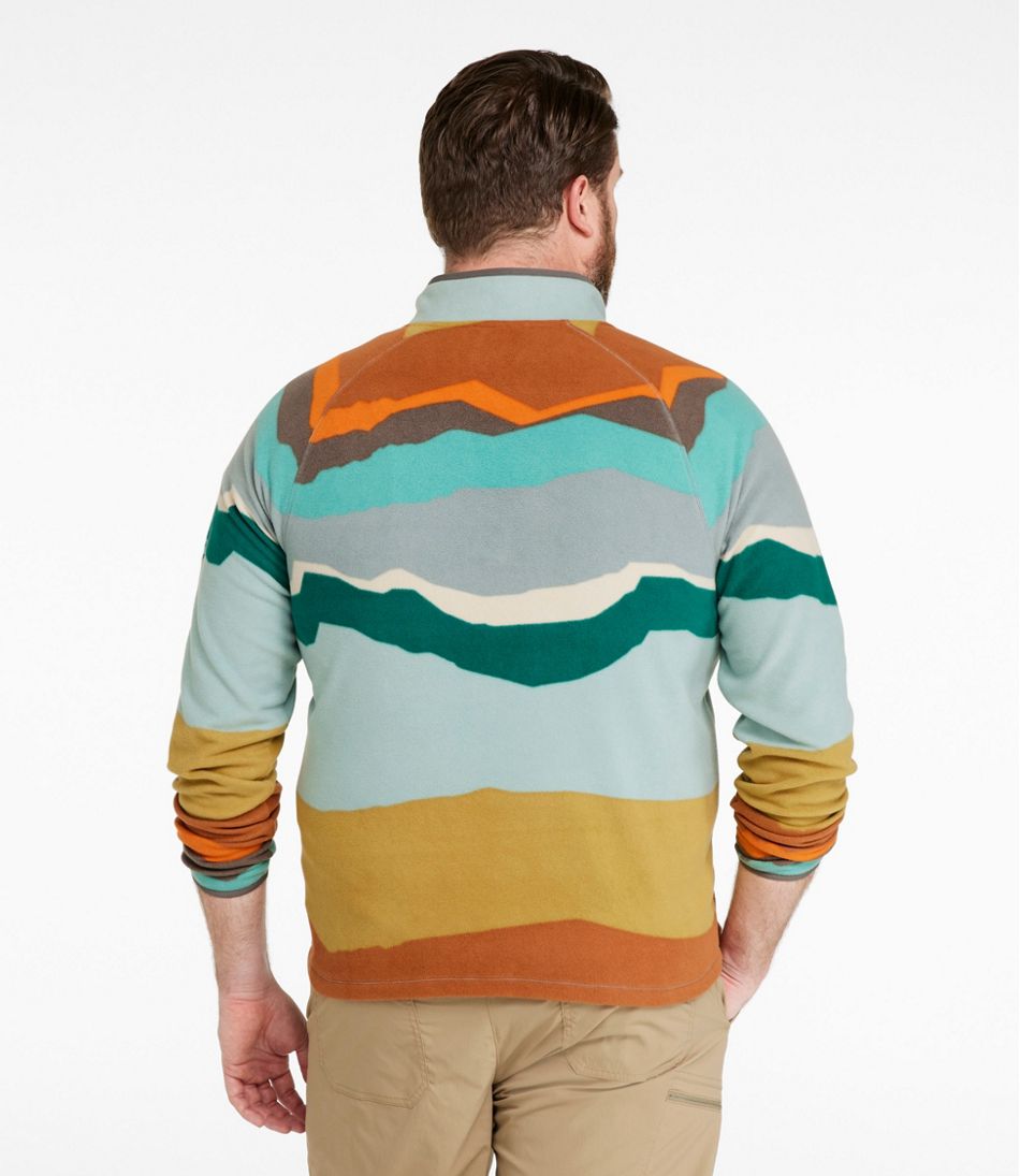 Men's All Season Access Fleece Pullover, Print | L.L.Bean discount