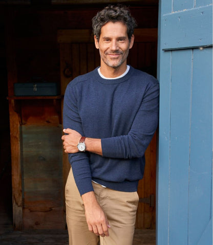 Men's All Seasons Cotton Blend Sweater, Crewneck | L.L.Bean near me