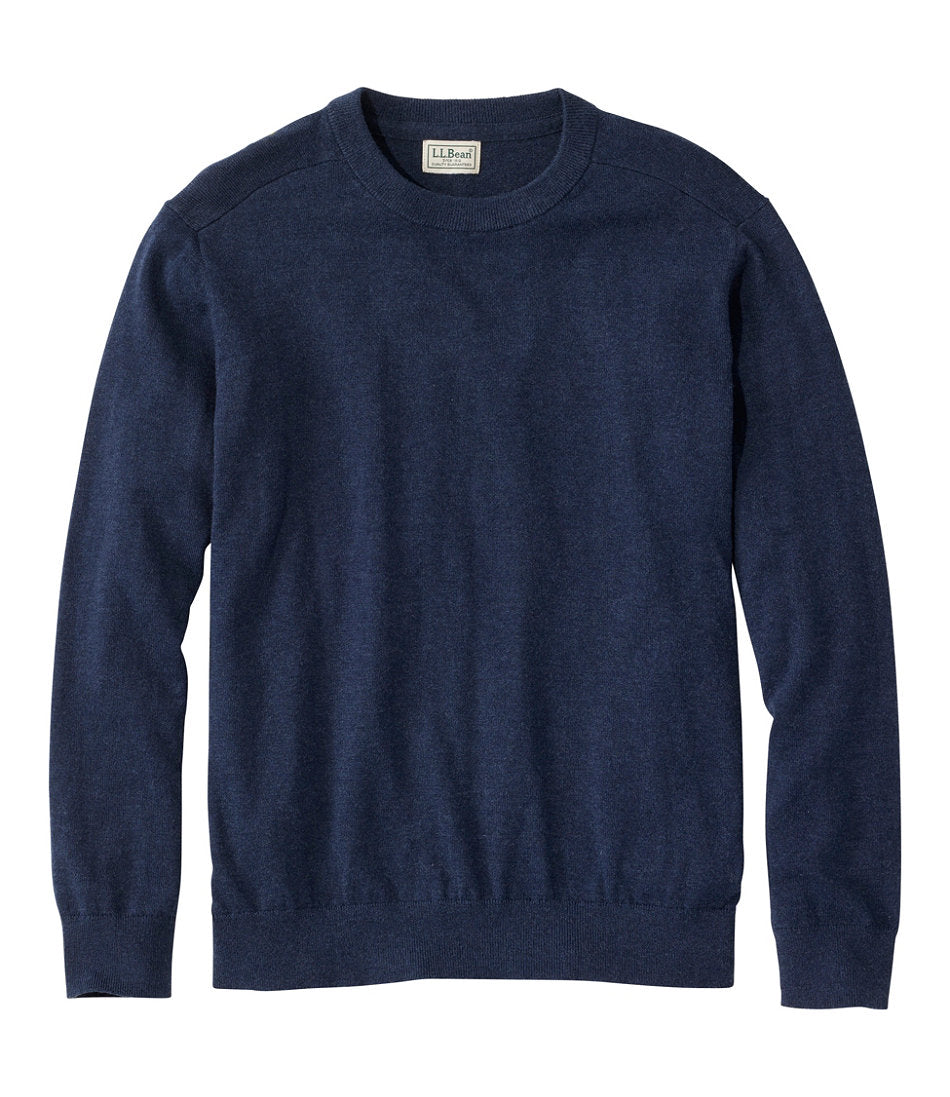 Men's All Seasons Cotton Blend Sweater, Crewneck | L.L.Bean near me - US 9492