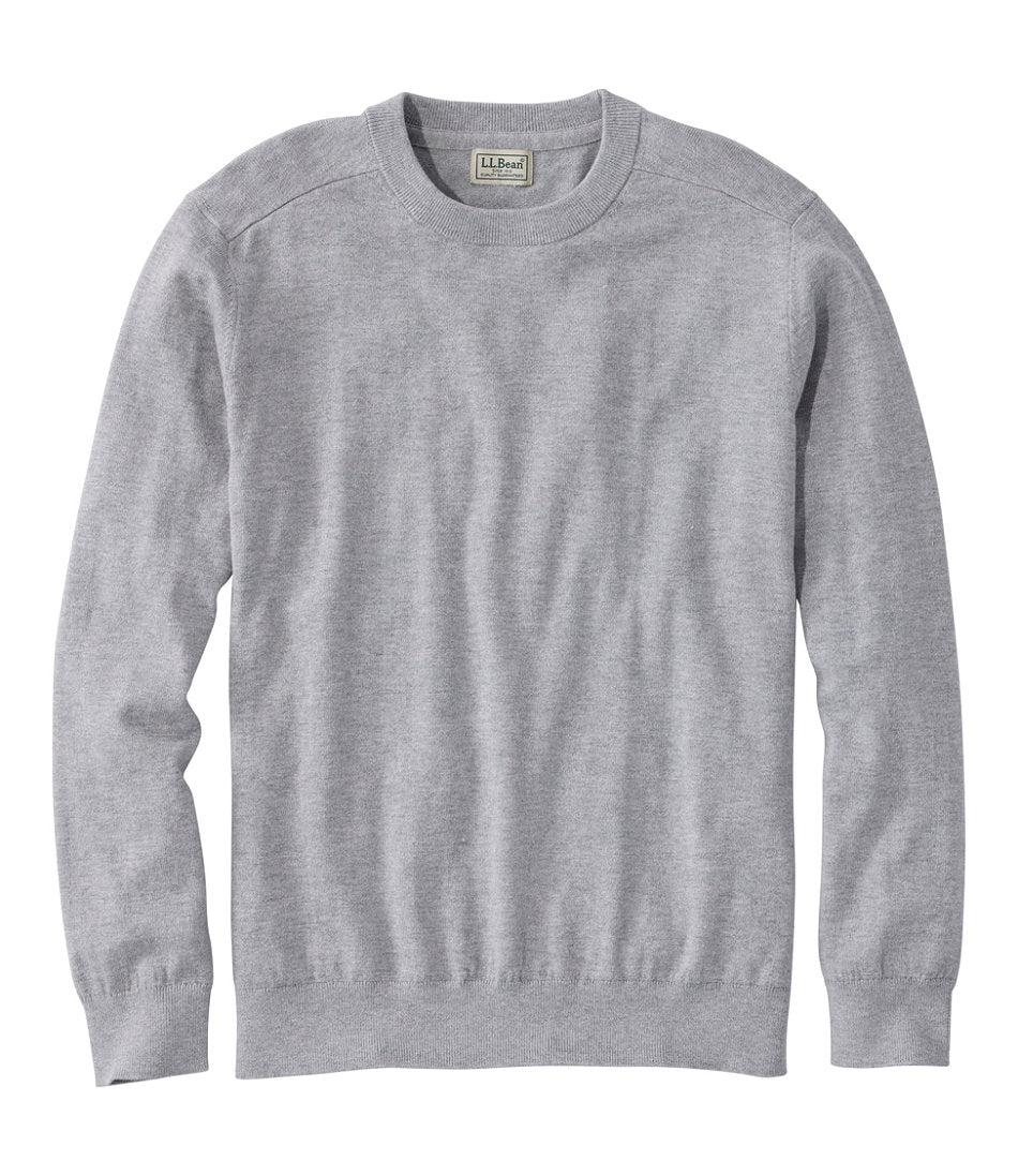 Men's All Seasons Cotton Blend Sweater, Crewneck | L.L.Bean near me - US 9492