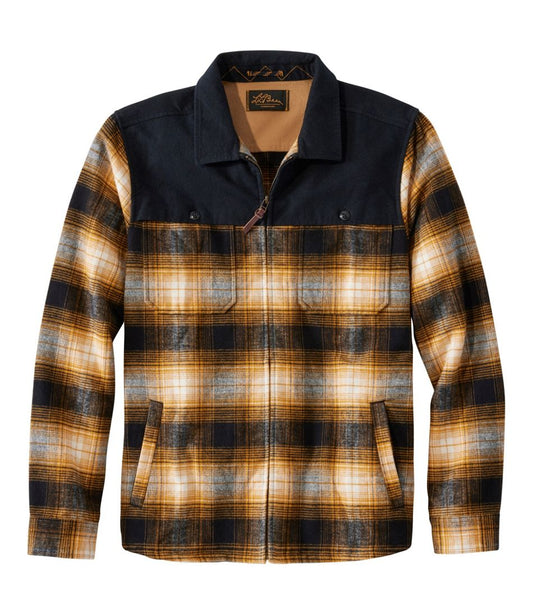 Men's Signature 1965 Chamois Cloth Stag Jacket, Plaid | L.L.Bean online