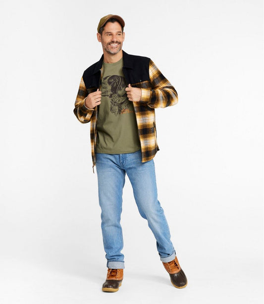 Men's Signature 1965 Chamois Cloth Stag Jacket, Plaid | L.L.Bean online