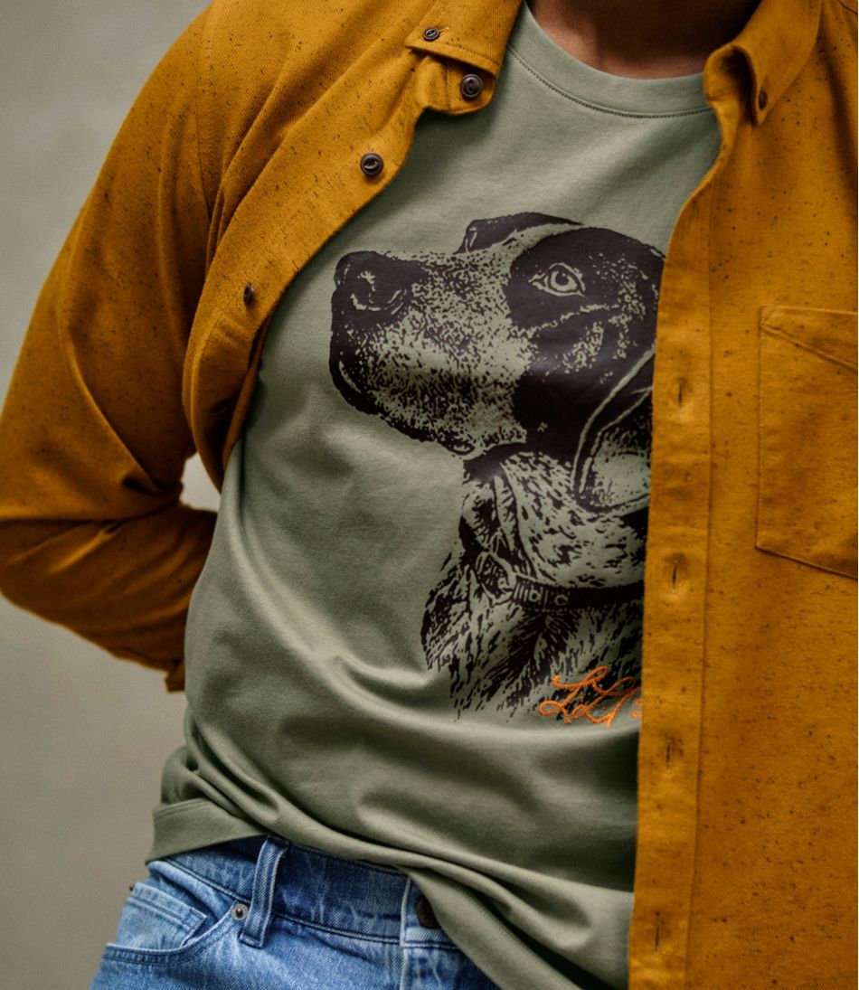 Men's Signature Northwoods Short-Sleeve Tee, Graphic | L.L.Bean near me