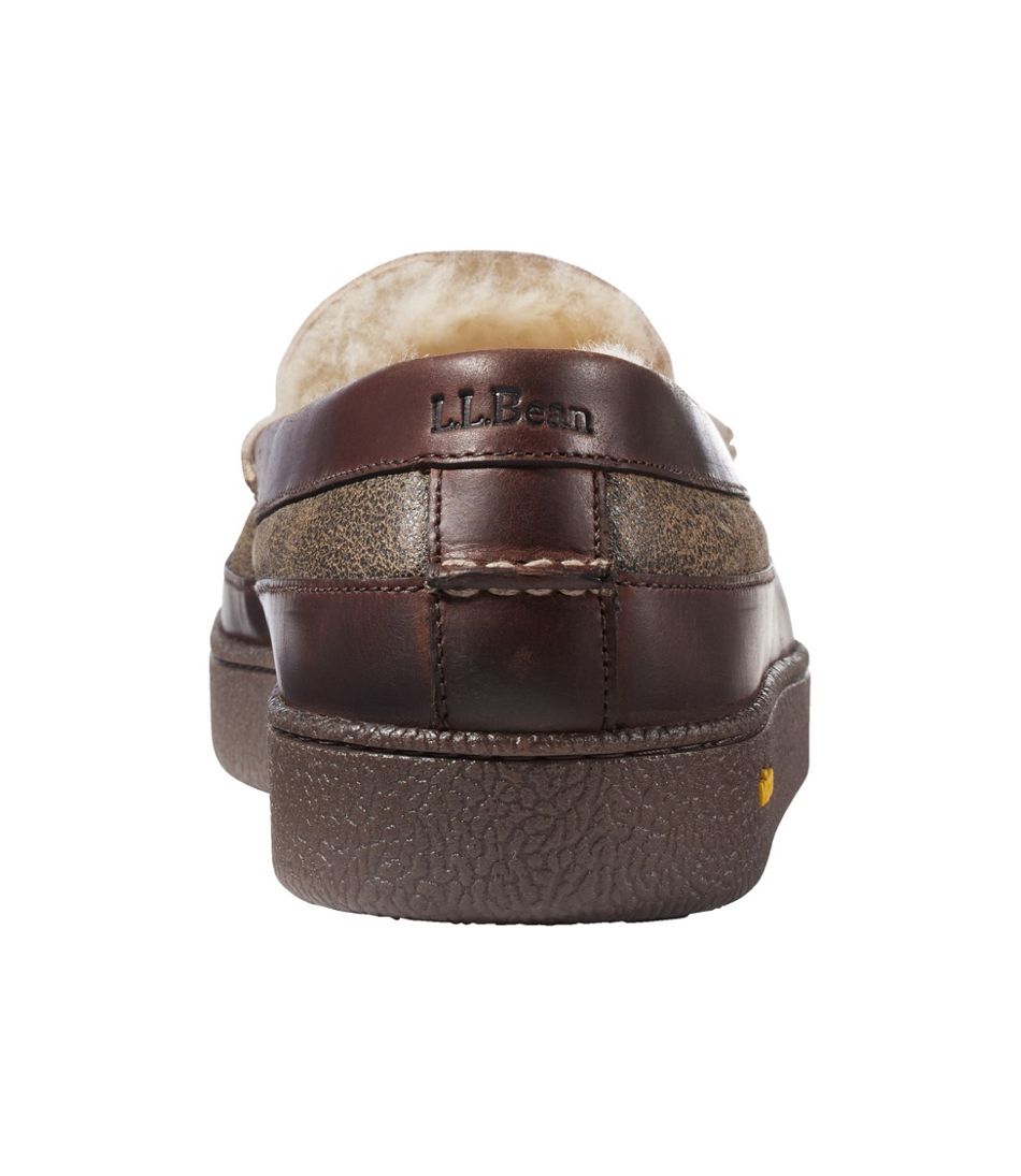 Men's Lodge Moc Vibram® Slippers, Shearling | L.L.Bean online