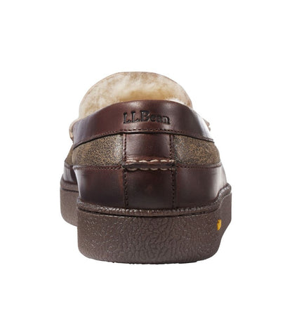 Men's Lodge Moc Vibram® Slippers, Shearling | L.L.Bean online