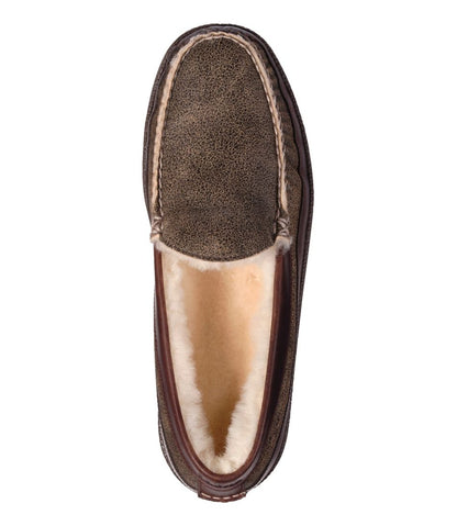 Men's Lodge Moc Vibram® Slippers, Shearling | L.L.Bean online
