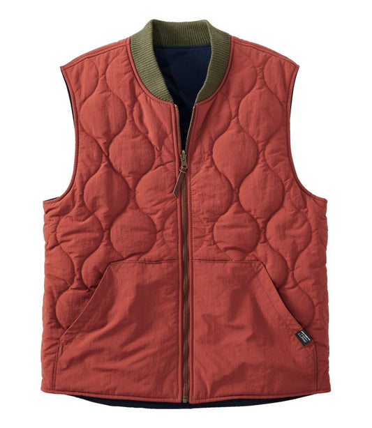 Men's Signature Reversible Quilted Vest | L.L.Bean for sale