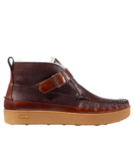 Men's Lodge Moc Vibram® Buckle Boots, Shearling | L.L.Bean outlet
