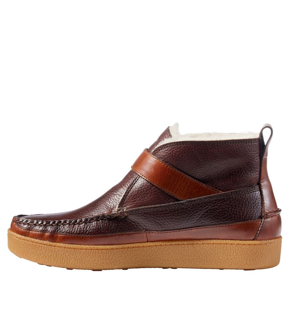 Men's Lodge Moc Vibram® Buckle Boots, Shearling | L.L.Bean outlet