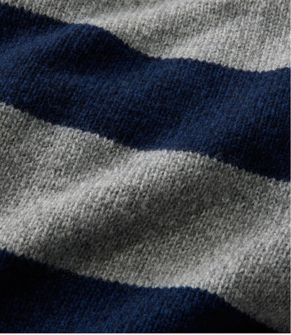 Men's Bean's Classic Ragg Wool Sweater, Rollneck, Stripe | L.L.Bean online
