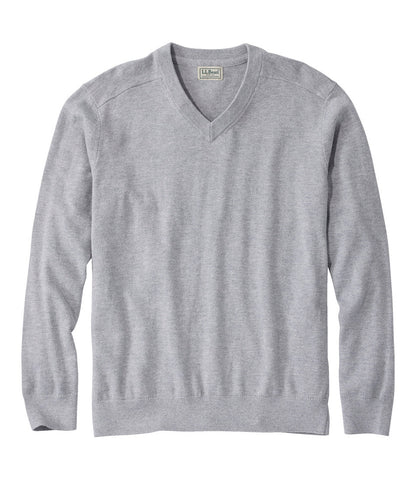 Men's All Seasons Cotton Blend Sweater, V-Neck | L.L.Bean sale - US 5716