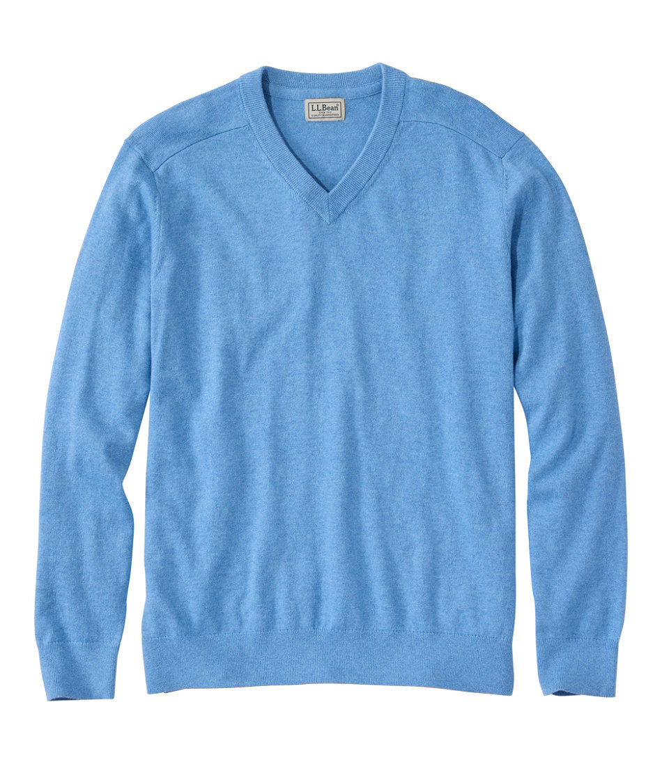 Men's All Seasons Cotton Blend Sweater, V-Neck | L.L.Bean sale - US 5716