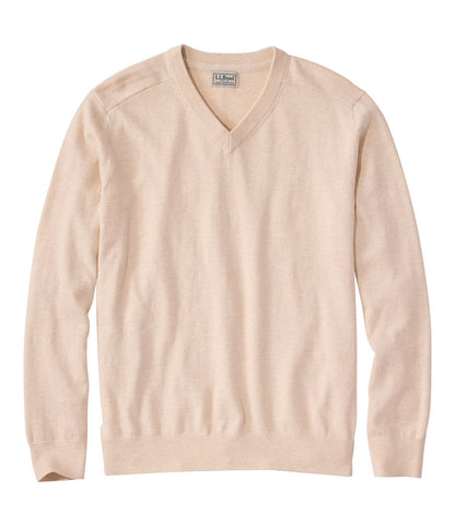 Men's All Seasons Cotton Blend Sweater, V-Neck | L.L.Bean sale - US 5716