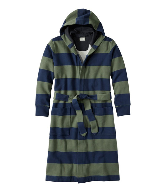 Men's Mariner Sweatshirt Robe, Stripe | L.L.Bean for sale