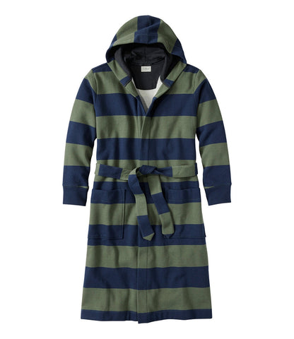 Men's Mariner Sweatshirt Robe, Stripe | L.L.Bean for sale - US 7051
