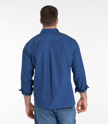 Men's Sunwashed Oxford Shirt, Slightly Fitted Untucked Fit, Stripe | L.L.Bean on sale