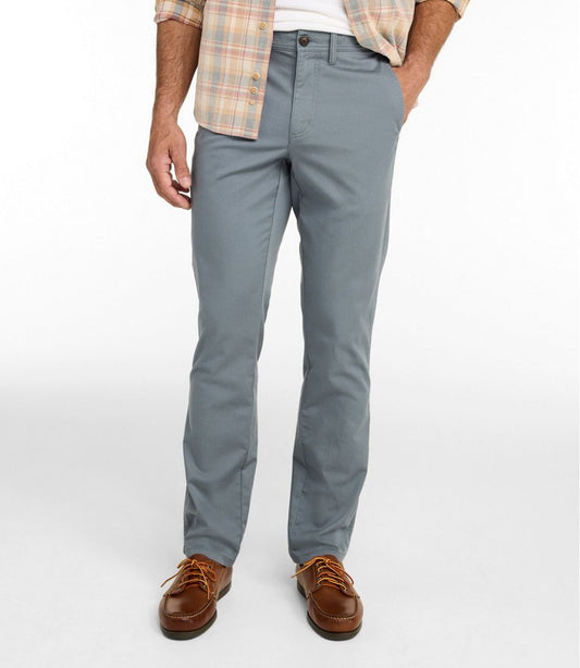 Men's Sunwashed Khaki Pants, Standard Fit, Straight Leg | L.L.Bean discount