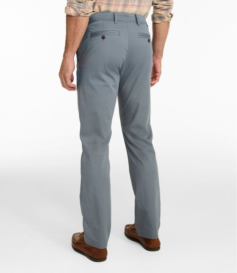 Men's Sunwashed Khaki Pants, Standard Fit, Straight Leg | L.L.Bean discount
